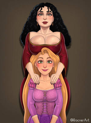 Brwon Hair Tangled Porn Comics - Mother Gothel x Rapunzel Porn Comics by [Rocner] (tangled) Rule 34 Comics â€“  R34Porn