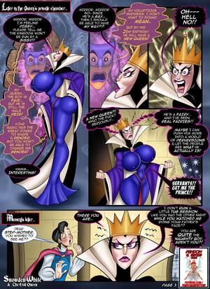 Evil Queen Porn - Snowden White and The Evil Queen- Devin Dickie - Porn Cartoon Comics