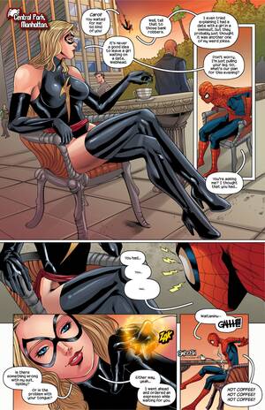 Amazing Comic - The Amazing Spiderman & Ms. Marvel Porn comic, Rule 34 comic, Cartoon porn  comic - GOLDENCOMICS