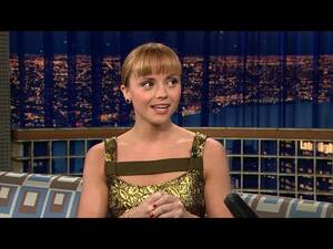 Christina Ricci Porn Facial - Christina Ricci Enjoys Naked Fighting | Late Night with Conan O'Brien -  YouTube