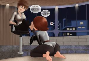 femdom cartoon porn incredibles - Helen Parr â€“ Rule 34 Femdom Club