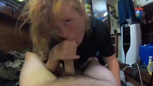 Amateur Homemade Redhead Blowjob Pov - Moaning Blowjob POV With Amateur Redhead - RedTube