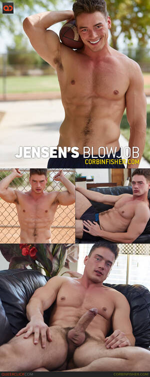 Corbin Fisher Oral Sex - Corbin Fisher: Jensen's Blowjob - QueerClick