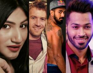 indian actress tattoo - If porn is banned, why not Hardik Pandya, KL Rahul?' asks irked Mahika  Sharma - IBTimes India