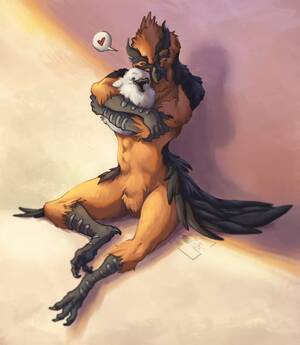 Human Male Furry Bird Porn - 61861 - safe, artist:feradami, bearded vulture, bird, bird of prey,  vulture, anthro, feral, monster hunter, ambiguous gender, cuddling, downy  crake, hug, male, size difference - Furbooru