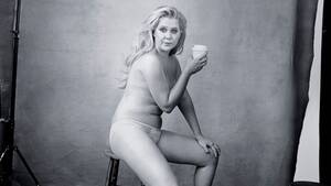 Amy Schumer Tits - Amy Schumer Poses Semi-Nude, Talks Body Image For Pirelli Calendar Photo  Shoot - ABC News