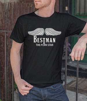 black bachelor porn stars - The Porn Star Bestman - South Africa's Bachelor Party Tees by OTCShop | OTC  Shop