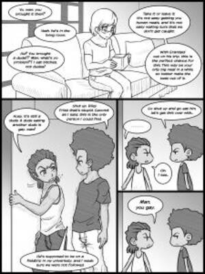 Boondocks Gay Porn - g4 :: A Meal is a Meal page 1 by Malezor