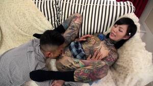 chinese nympho nude - Tattooed Asian Nympho Brings Her Wild Sex Fantasies To Life Video at Porn  Lib