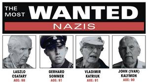 Nazi S&m Porn - Most Wanted List of Nazis Shifts With Two More Nabbed