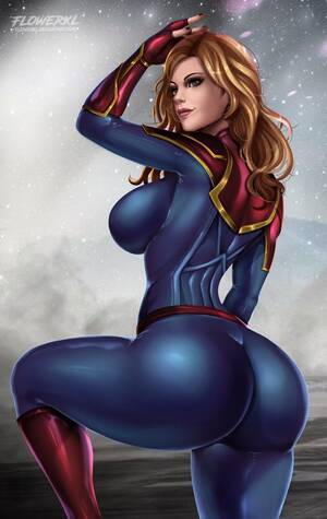 Marvel Super Hero Porn - Captain Marvel (Flowerxl) [Marvel Comics] : r/superheroporn