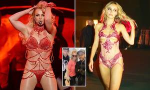 Britney Spears Torture Porn - The Idol on MAX: How Lily-Rose Depp's character appears to take inspiration  from Britney Spears | Daily Mail Online