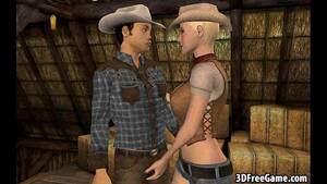 cowgirl sex cartoon fuck - Tasty 3D cartoon cowgirl getting fucked in a barn - XVIDEOS.COM