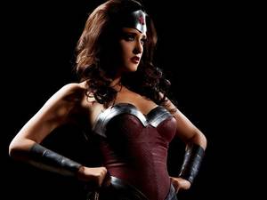 Man Of Steel Porn Parody - This undated photo provided by Vivid Entertainment Group shows Kimberly  Kane as Wonder Woman in \