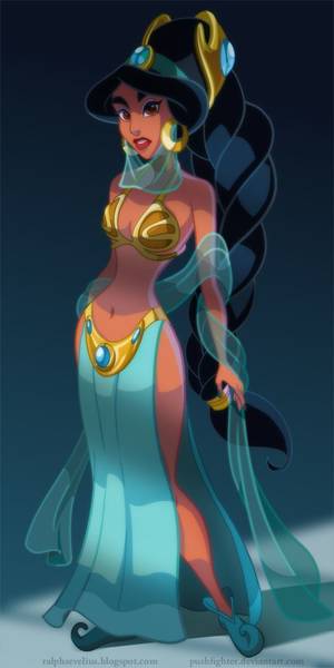 jasmine costume sex - Disney Star Wars Princesses by Ralph Sevelius - Slave Princess Jasmine