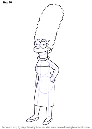 Marge Simpson Porn Pencil Art - Learn How to Draw Marge Simpson from The Simpsons (The Simpsons) Step by  Step : Drawing Tutorials | Simpsons drawings, Hipster drawings, Simpsons art