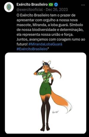 Military Furry Girl Porn - 3000 Furries of the Brazilian Army : r/NonCredibleDefense