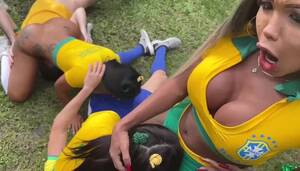 brazilian shemale soccer - BRAZIL LOST THE WORLD BOWL BUT WE WERE STILL IN THE MOOD FOR JOY  TRANSSEXUAL BIG