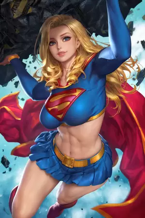 cartoon super girl nude - Supergirl dc comics neoartcore nude porn picture | Nudeporn.org