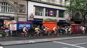 encyclopedia people naked at the beach - World Naked Bike Ride[edit]