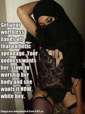 Hijab Porn Image Fap Caption - Hijab Femdom Captions | BDSM Fetish