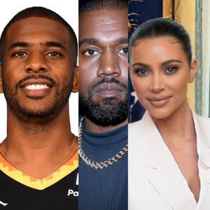 Dick In Kim Kardashians Pussy - Internet melts down as Kanye West reveals he 'caught' married basketballer  Chris Paul with ex wife Kim Kardashian