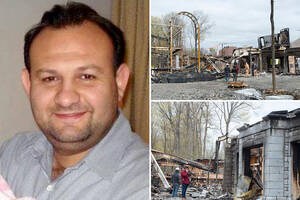 Arson Porn - PornHub founder Feras Antoon's Â£11m mansion destroyed in 'arson attack' as  site faces child exploitation probe | The Sun