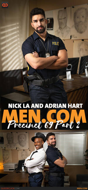 Gay Porn Captain Hart - Men.com: Nick LA and Adrian Hart - QueerClick