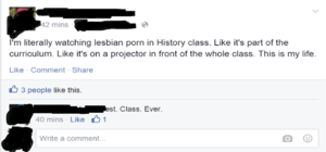 Lesbian Porn History - Lesbian porn is now part of history class curriculum in Canada. The  pornstar's name? Alberta Einstein. : r/thatHappened