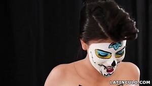 Day Of The Dead Face Paint Porn - Smokin hot latina Michelle pussy banged - XVIDEOS.COM