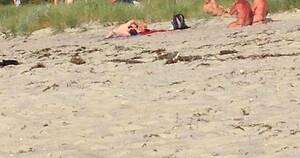 naked beach stripping - This happened yesterday on a german beach. A guy fingered his wife, a  couple other men came watching and started jacking off. : r/WTF