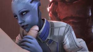 Liara Porn Rule 34 - ... 3D Animated Asari Liara_T'Soni Mass_Effect Source_Filmmaker Wrex  comandorekinsfm // 1280x720 // 1.2 ...