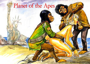 Cartoon Ape Sex - Rule 34 - 2006 anal ape ass breasts first porn of franchise interspecies  nipples oral penis planet of the apes primate pussy sex statue of liberty  tagme | 160839