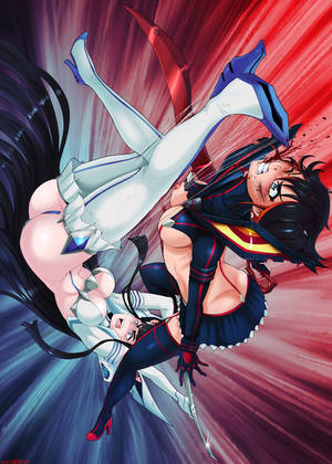 Kill La Kill Dickgirl Porn - Ryuko vs Satsuki