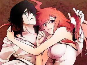 Chibi Bleach Nel Porn - Beautiful anime wallpaper from Bleach uploaded by Arabella - Orihime &  Ulquiorra.