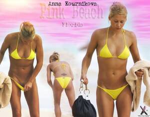 anna kournikova topless beach - Anna Kournikova Topless - 61 photos