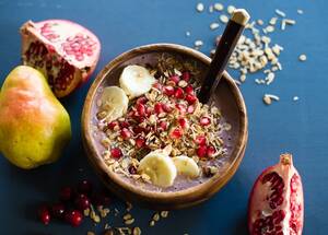 lucy liu upskirt - Cranberry Pear Acai Bowl | Cafe Johnsonia