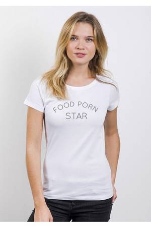 black pornstar food - Tshirts Femme Food Porn Star ...