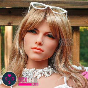 doll face - Porn-star Love Doll Head - 6Ye #N21 Martini