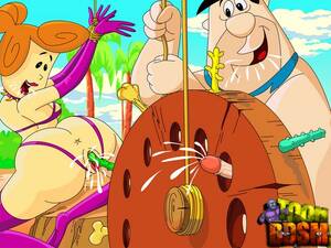 cartoon bondage betty - Horny Fred Flintstone invents various - BDSM Art Collection - Pic 2