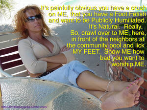 Forced Lesbian Foot Slave Captions - Moms Foot Slave Captions