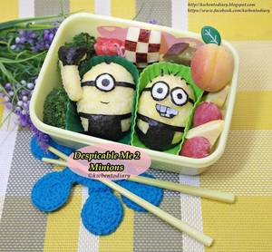 Ms. Hattie Despicable Me Porn - Karenwee's Bento Diary: Bento#July04~Despicable Me 2 Minions