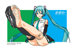 miku hatsune foot porn - HATSUNE MIKU Cum On Soles [Vocaloid] by BarBaCock - Hentai Foundry