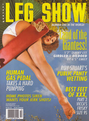 Foot Porn 1998 - Leg Show October 1998, girl on girl leg show magazine porn pics h