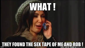 Kim Kardashian Sex Captions - Why else would Kim Kardashian cry about it?