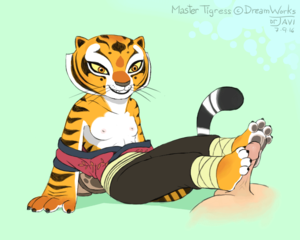 Kung Fu Panda Porn Foot Job - Rule 34 - anthro breasts drjavi feline female foot fetish footjob fur furry  human kung fu panda male male human/female anthro mammal master tigress  penis smile tiger | 1611604