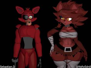 Fnaf Foxy Girl Porn - Sebastian. D. SAPEE!! on X: \