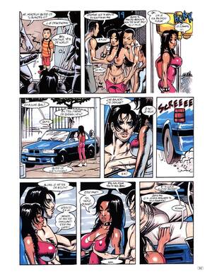 French Cartoon Car Porn - French Kiss - Hot car sex depicted in porn comics