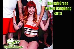 group gangbang redhead - Hannah Grace 1st Ever Gangbang Part 4 - Amateur Redhead Group Sex - VR Porn