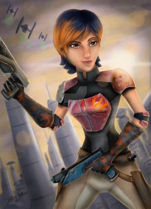 hot star wars rebels hentai - Digital Drawing of Sabine with helmet, from Star Wars Rebels! Pleas visit  my Behance to see this drawing and many others I did this year with a  better p.